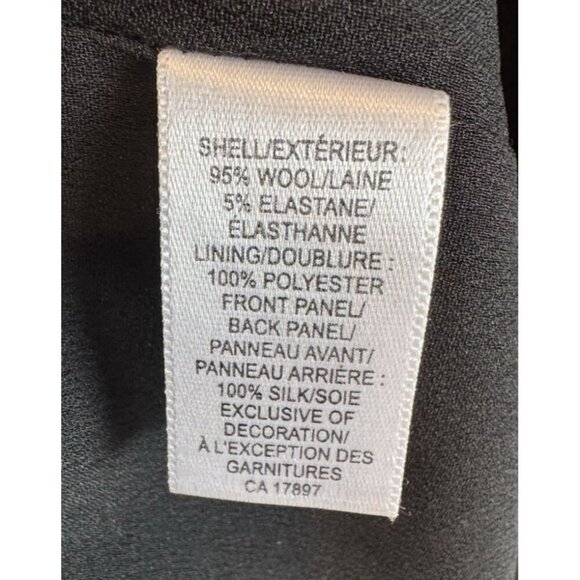 Banana Republic Size 4 Pencil Dress Length 36” silk &Wool-‎ Poly Spandex ZIP - Picture 16 of 16